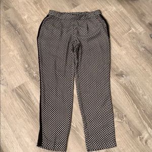 Worthington Slim Fit tuxedo stripe pant size M
